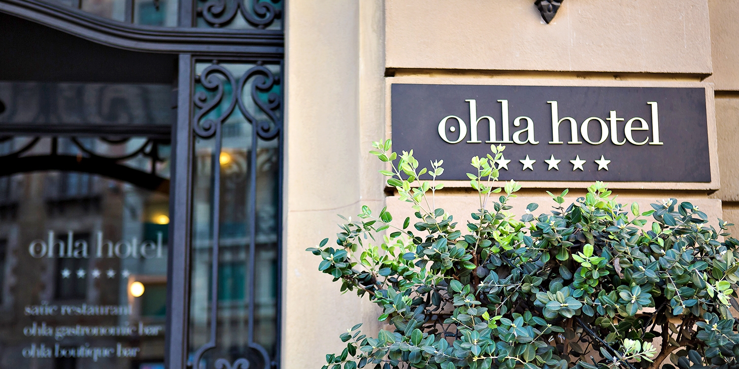 Devanture hotel Ohla Barcelona